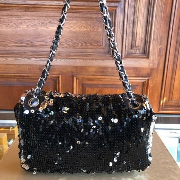 Chanel Sequin Reversible 'Summer Night' Flap Bag - Picture 6 of 12